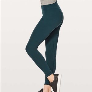 Lululemon align 28” submarine teal yoga leggings 6
